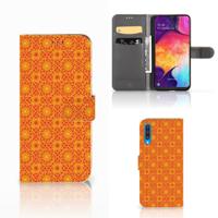 Samsung Galaxy A50 | Telefoon Hoesje | Batik Oranje