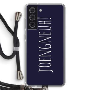 Joengneuh!: Samsung Galaxy S21 FE Transparant Hoesje met koord