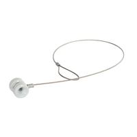 AKO hoekisolator porselein 3 delig