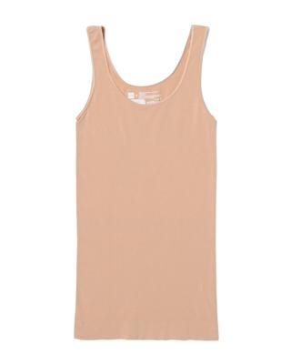 HEMA Zwangerschapshemd naadloos beige (beige)