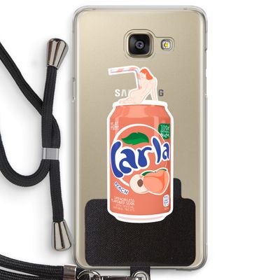 S(peach)less: Samsung Galaxy A5 (2016) Transparant Hoesje met koord