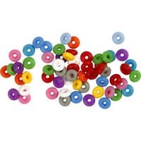 Creativ Company Stop ringen, diverse kleuren, 48 stuk/ 1 doos