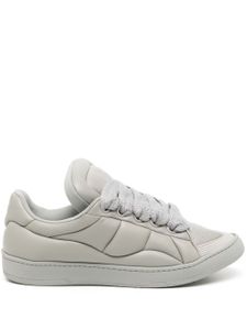 Lanvin baskets Curb XL en cuir - Gris