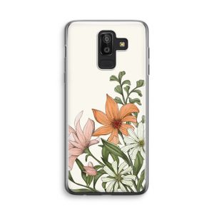 Floral bouquet: Samsung Galaxy J8 (2018) Transparant Hoesje