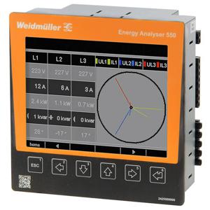 Weidmüller ENERGY ANALYSER 550 Digitaal inbouwmeetapparaat