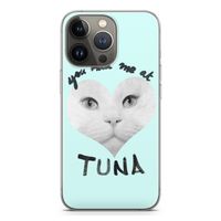 You had me at tuna: iPhone 13 Pro Transparant Hoesje