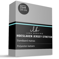 Hoeslaken - Jersey Stretch - 140x200 cm - Keuze Uit Meerdere Kleuren - Luna Bedding - Dekbed-Discounter.nl