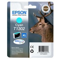 Epson Stag inktpatroon Cyan T1302 DURABrite Ultra Ink - thumbnail