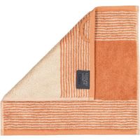 Cawö Cawö Two-Tone Gezichtsdoekje kupfer 30/30