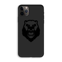 Angry Bear (black): iPhone 11 Pro Max Biologisch afbreekbaar hoesje