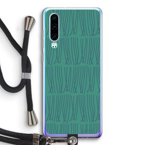 Swirls: Huawei P30 Transparant Hoesje met koord