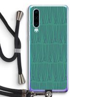 Swirls: Huawei P30 Transparant Hoesje met koord