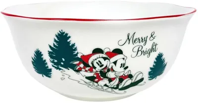 Kurt S. Adler kom keramiek disney mickey mouse & minnie mouse 14x6.5cm