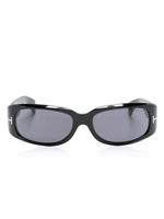 TOM FORD Eyewear lunettes de soleil à monture rectangulaire en T - Noir