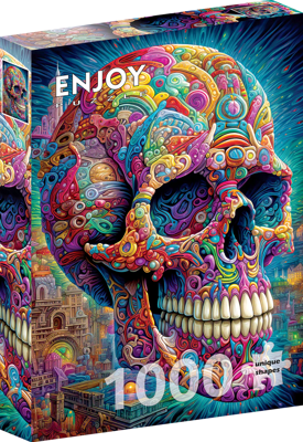 Quirky Skull Puzzel 1000 Stukjes