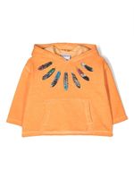 Marcelo Burlon County Of Milan Kids hoodie à motif graphique - Orange