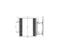 Condensor, airconditioning 35781