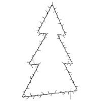 VidaXL Kerstverlichting kerstboom silhouet 115 leds warm wit VidaXL Kerstverlichting kerstboom silhouet 115 leds warm wit