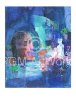 Kunstdruk Ralf Westphal - Italienischer Garten 30x40cm