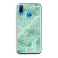 Groen marmer: Huawei P20 Lite Transparant Hoesje