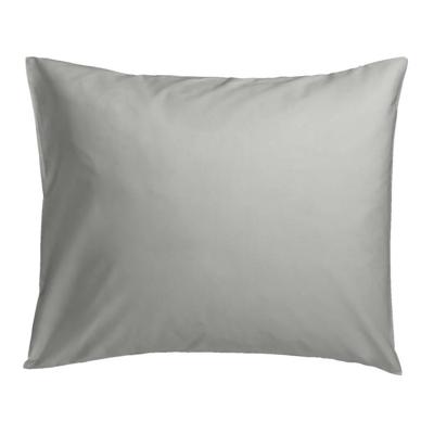 Leen Bakker - Kussensloop Percale Katoen 2 Stuks - Licht - 60x70 Cm - Percal Katoen - Grijs