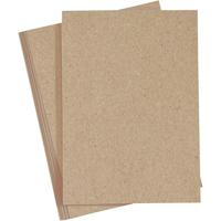 Creativ Company Karton, a4, vel 210x297 mm, 220 gr, naturel, 10 stuk/ 1 doos