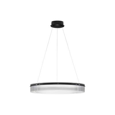 Lyora Design hanglampPauline zwart met glas Ø 85cm - 9695263