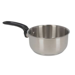 Rvs steelpan/sauspan van 14 cm   -