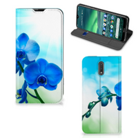 Nokia 2.3 Smart Cover Orchidee Blauw - Cadeau voor je Moeder