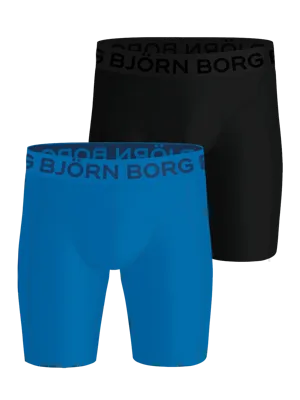 Bjorn Borg 2-Pack heren boxershort - microfiber Lightweight- Long leg