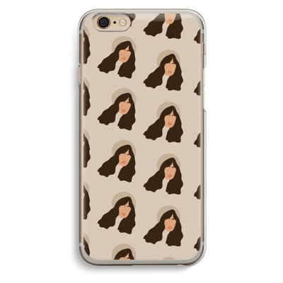 Bonjour mon amour: iPhone 6 / 6S Transparant Hoesje