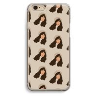 Bonjour mon amour: iPhone 6 / 6S Transparant Hoesje Bonjour mon amour: iPhone 6 / 6S Transparant Hoesje