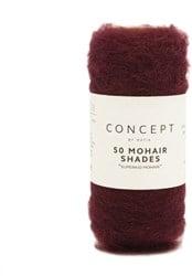 Katia 50 Mohair Shades 040 Bordeauxrood