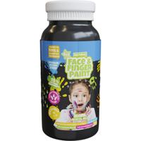 Boti Natural face & fingerpaint fles - zwart, 250ml