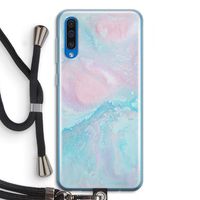 Fantasie pastel: Samsung Galaxy A50 Transparant Hoesje met koord