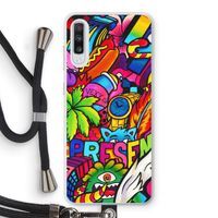 Represent: Samsung Galaxy A70 Transparant Hoesje met koord Represent: Samsung Galaxy A70 Transparant Hoesje met koord