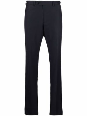 Emporio Armani pantalon de costume fuselé - Bleu