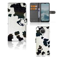 Nokia G10 | G20 | Telefoonhoesje | Met pasjeshouder | Koeienvlekken