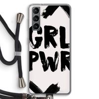 Girl Power #2: Samsung Galaxy S21 Transparant Hoesje met koord