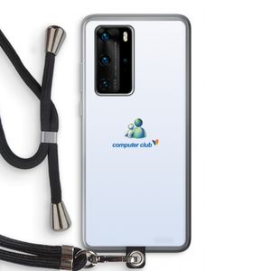 MSN: Huawei P40 Pro Transparant Hoesje met koord