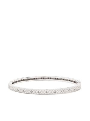 Roberto Coin bracelet Pois Moi Luna en or blanc 18ct pavé de diamants - Argent