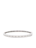 Roberto Coin bracelet Pois Moi Luna en or blanc 18ct pavé de diamants - Argent