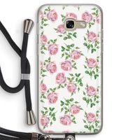 Kleine roosjes: Samsung Galaxy A5 (2017) Transparant Hoesje met koord