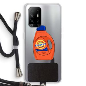 Ultra Sensitive: Oppo A95 5G Transparant Hoesje met koord