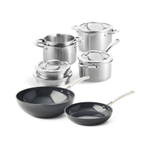 Stainless Steel & ceramic voordeelset 6-delig