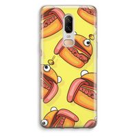 Hamburger: OnePlus 6 Transparant Hoesje Hamburger: OnePlus 6 Transparant Hoesje