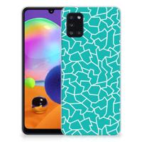 Samsung Galaxy A31 | Hoesje maken | Cracks Blue