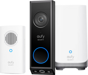 Eufy Video Doorbell E340 + Chime + Homebase 3