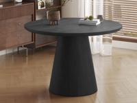 Ronde eettafel MIKOLO 120 cm donkerbruin