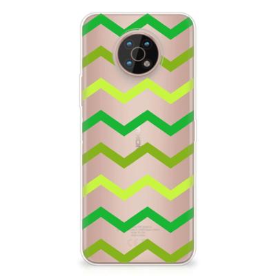 Nokia G50 | TPU bumper | Zigzag Groen